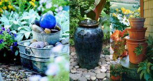 12 Soothing DIY Container Water Feature Projects