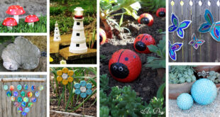 27 Unique Garden Art DIY Projects You Can Easily Make this Weekend