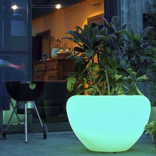 DIY Indoor Illuminated Planter Ideas 3