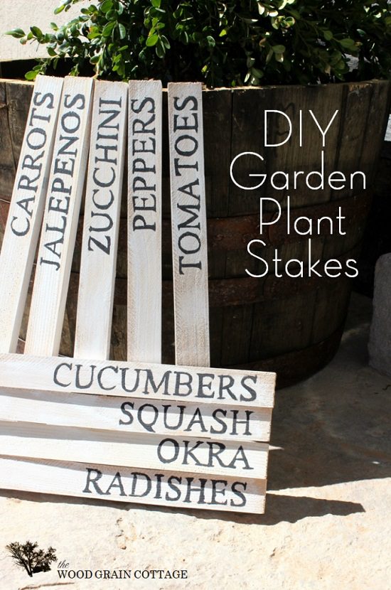 DIY Garden Stake Ideas 3