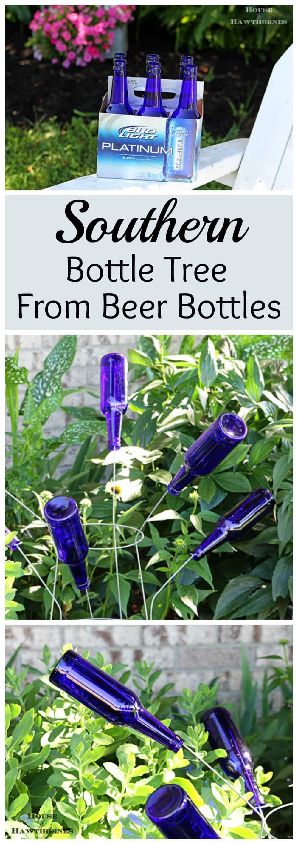 Recycle Your Bottles with this DIY Tree